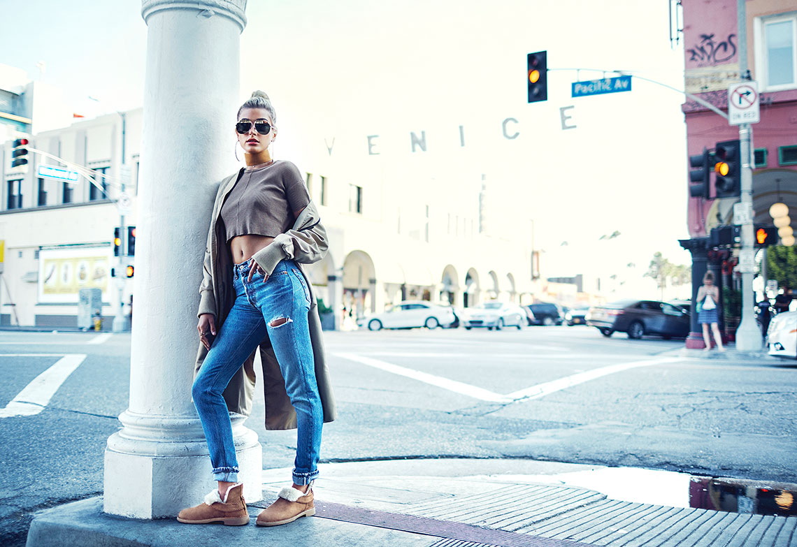 Hailey Baldwin x UGG, The Street Classic